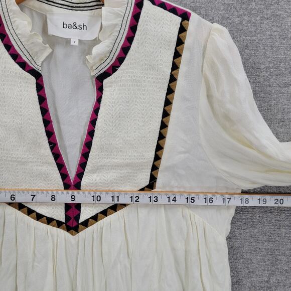 BA&SH TRACY BOHEMIAN CHIC BLOUSE, SIZE 2, NWT - Picture 7 of 9